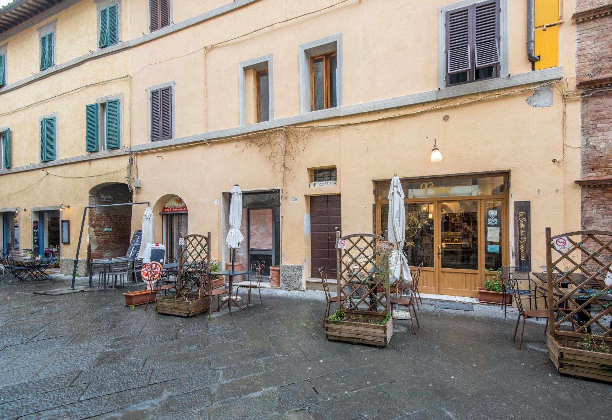 La Casa Gialla Di Buonconvento Luaran gambar