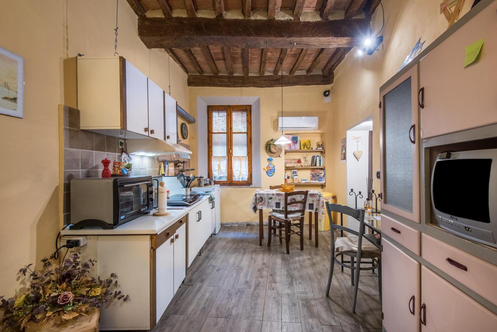 La Casa Gialla Di Buonconvento Luaran gambar